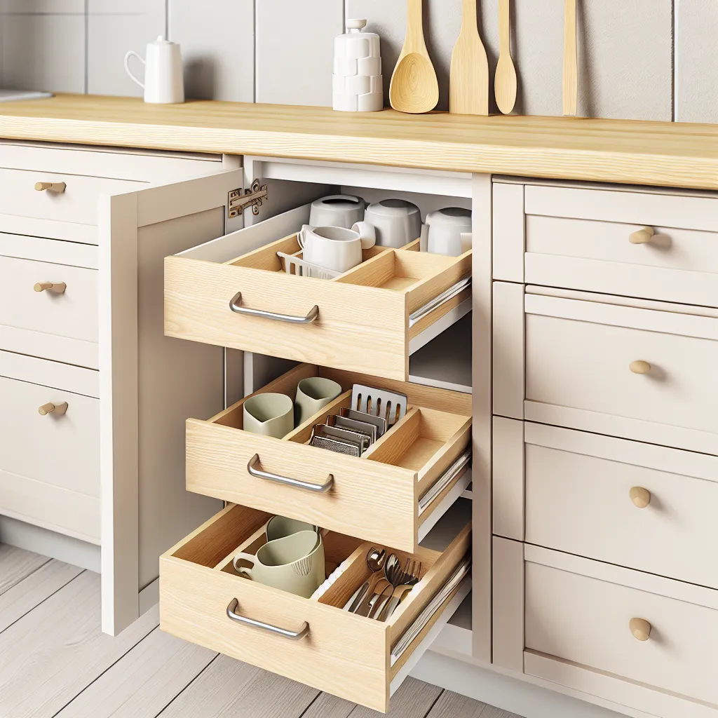 Small kitchen organization